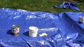 1HOW TO OIL BASED FENCE PAINT  PRIMER [upl. by Niessuh]