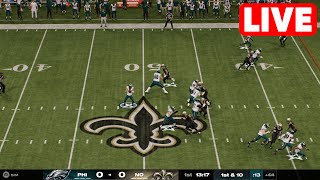 NFL LIVE🔴 Philadelphia Eagles vs New Orleans Saints  Week 3 NFL Full Game 22nd September 2024 NFL25 [upl. by Yeldoow]