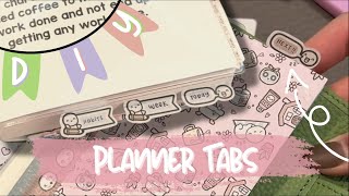 🥳 DIY Planner Tabs from My 2024 Planner Set Up [upl. by Melliw914]