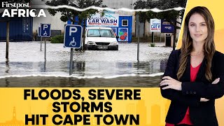 South Africa Severe Storms Hit Cape Town Several Areas Flooded  Firstpost Africa [upl. by Fairfax]