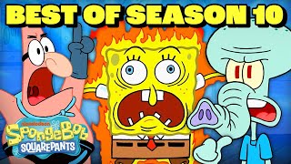 Best Moments of SpongeBob Season 10  SpongeBob [upl. by Tahp509]