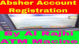 Steps For Absher Moi Account Registration Hindi  How Create Absher Account Free In Saudi [upl. by Enayr259]