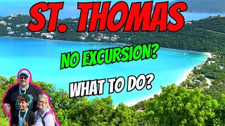 St Thomas  No Excursion  What to do [upl. by Solracnauj]