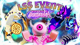 Oque fazer e Como Ganhar pontos rápido no LSS Event  Creatures of Sonaria Roblox [upl. by Yurik]