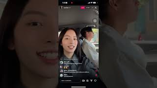 Cut Nicha Nuttanicha  Tono Pakin on IG Live 3May24  AmyExxon [upl. by Leinnad]