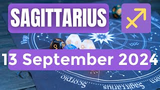 Sagittarius horoscope  Sagittarius Horoscope for Today 13 September 2024 [upl. by Oguh112]