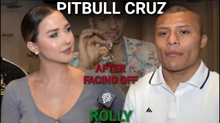 ISAAC “PITBULL” CRUZ IMMEDIATELY AFTER FACING OFF ROLLY REVEALS WHAT WAS SAID FACE TO FACE [upl. by Ennail]