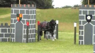 Emily Ham drives round Allerton Castle 18 July 2010 [upl. by Haggar]