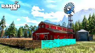 Big Money Barn Raising Day Four  Ranch Simulator Gameplay  Part 4 [upl. by Ginelle]