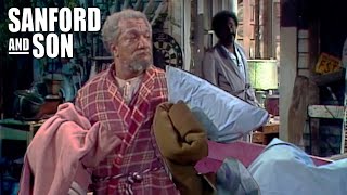 Fred Is Too Scared to Sleep At Home  Sanford and Son [upl. by Shaina363]