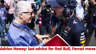 Adrian Newey warns Red Bull about RB20 frontend problems and awaits final step for Ferrari F1 move [upl. by Anatlus]