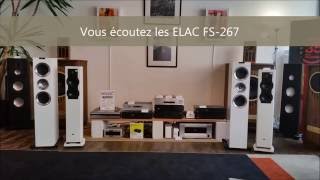 KEF R700 vs ELAC FS 267  comparaison en direct [upl. by Ardied811]