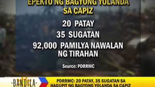 133 dead in Iloilo due to Yolanda [upl. by Kred]