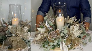 Como Hacer Un Centro De Mesa Para Navidad  Decoraciones Navideñas 2022  Ideas Para Decorar [upl. by Hada110]