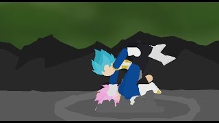 Pivot Vegeta Vs Black Goku [upl. by Marguerie]