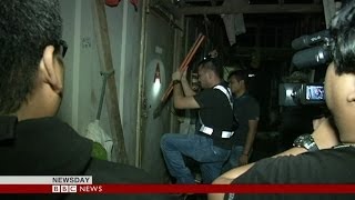 MALAYSIA RAIDS 10000 POLICEMEN IN SEARCH OF ILLEGAL WORKERS  BBC NEWS [upl. by Jessabell269]