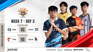 🔴 LIVE  MPL PH S14  FILIPINO  Week 7 Day 3 [upl. by Tikna]