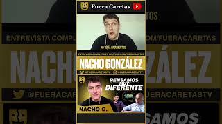 NACHO GONZÁLEZ en FUERA CARETAS 🎭 lamediainglesa entrevista premierleague deportes [upl. by Rabush628]