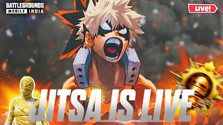 BGMI LIVE  JITSA IS LIVE  ROAD TO 100 SUBS bgmi JITSAISLIVE jitsaislive live trending [upl. by Colby500]