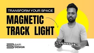 What is magnetic track lighting  Transform Your Space with Magnetic Track Lighting [upl. by Imefulo]