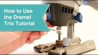 Using a Dremel Trio [upl. by Bonner]