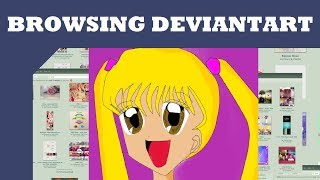 Browsing Deviantart Messed Up Anime and More Casual Edition [upl. by Bruning160]