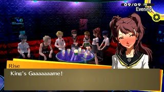 HD PS Vita Persona 4 Golden  School Trip [upl. by Airbma]