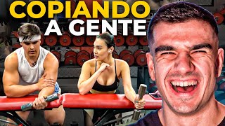 BROMA en el GYM COPIANDO EJERCICIOS de la GENTE😳 Cámara Oculta Dídac Ribot [upl. by Gnilsia]