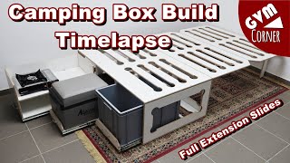 Camping Box Build Timelapse  Zeitraffer [upl. by Becht]