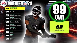 BEST QB BUILD IN MADDEN 24 SUPERSTAR DEMIGOD BUILD THROWS LASERS USE THIS NOW  ESG 24 [upl. by Horvitz]