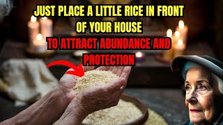 Put a little rice at the entrance of your house and watch the magic  Buddhist teaching [upl. by Shaeffer87]