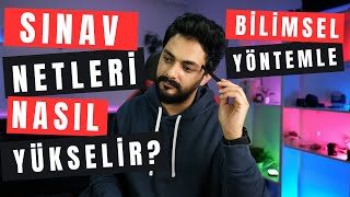 SINAV NETLERİ NASIL YÜKSELİR İZLE NETLERİNİ ARTTIR [upl. by Araas]