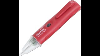 TECPEL Non contact Voltage tester AC Voltage detector electric tester with LED light [upl. by Isiad]