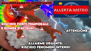 ▶ METEO ALLARME URGENTE TEMPESTA TLANTICA IN ARRIVO RISCHIO MAXI PIOGGE TEMPORALI E FREDDO ORA [upl. by Nawad]