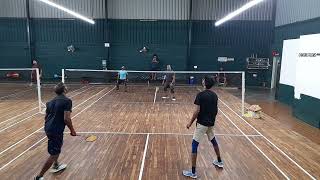 Badminton 7th match AUG 31 between NAGA amp ASHOK WINNERS vs HARA amp SUBBA [upl. by Ylaek]