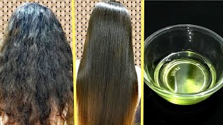 Get Permanent STRAIGHT HAIR with Oils amp Straightener 100 Effective Remedy with Khanum [upl. by Kerk]