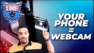 Connect your mobile phone as a webcam using USB cable to PC [upl. by Nnyl]