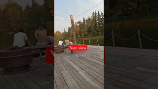 At Bowness Park Calgary shortvideo nature walkaround [upl. by Norted]