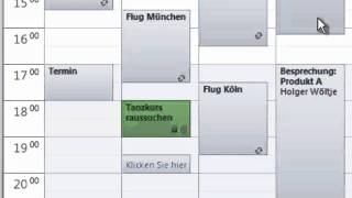 Zeitmanagement mit Outlook 2010 Lektion 52 Planungsansicht Anzeigen als private Termine [upl. by Dell]