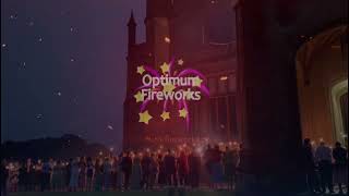 Optimum Fireworks  Allerton Castle Wedding Pyromusical [upl. by Hairaza]