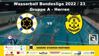 ASC Duisburg  SV Ludwigsburg  Wasserball Bundesliga 202223 Herren  Gruppe A [upl. by Iddet]