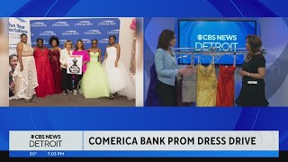 Comerica Bank bringing back Prom Dress Drive for its sixth year [upl. by Luba151]