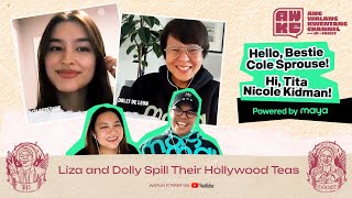 Hollywood Chikahan with Liza Soberano Dolly de Leon and Maya 💚 [upl. by Mehitable]