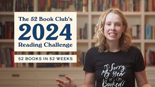 The 52 Book Club  2024 Reading Challenge [upl. by Vivle]