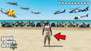 GTA 5  Franklin Vs Police amp Military In Gta 5  GTA 5 mods [upl. by Gazo231]