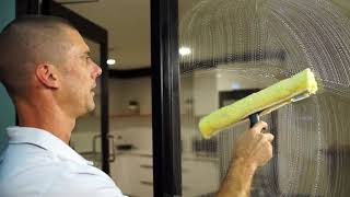 XO2®  How to use a window squeegee to clean glass [upl. by Natalie]