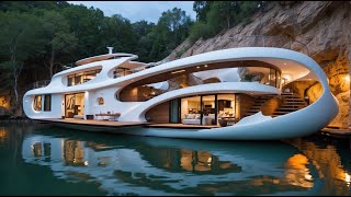 AMAZING HOUSEBOAT YOU NEED TO SEE [upl. by Novy]