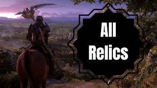 Dantes Inferno All Relic Locations [upl. by Airotnes]