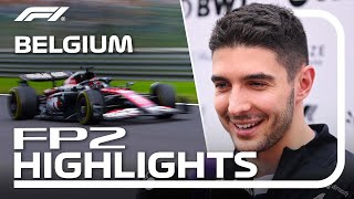 FP2 Highlights  2024 Belgian Grand Prix [upl. by Tobie]