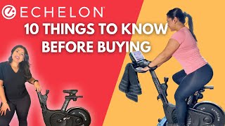 10 things I wish I knew before buying the Echelon EX3 spin bike Honest Review [upl. by Eelrebmyk994]